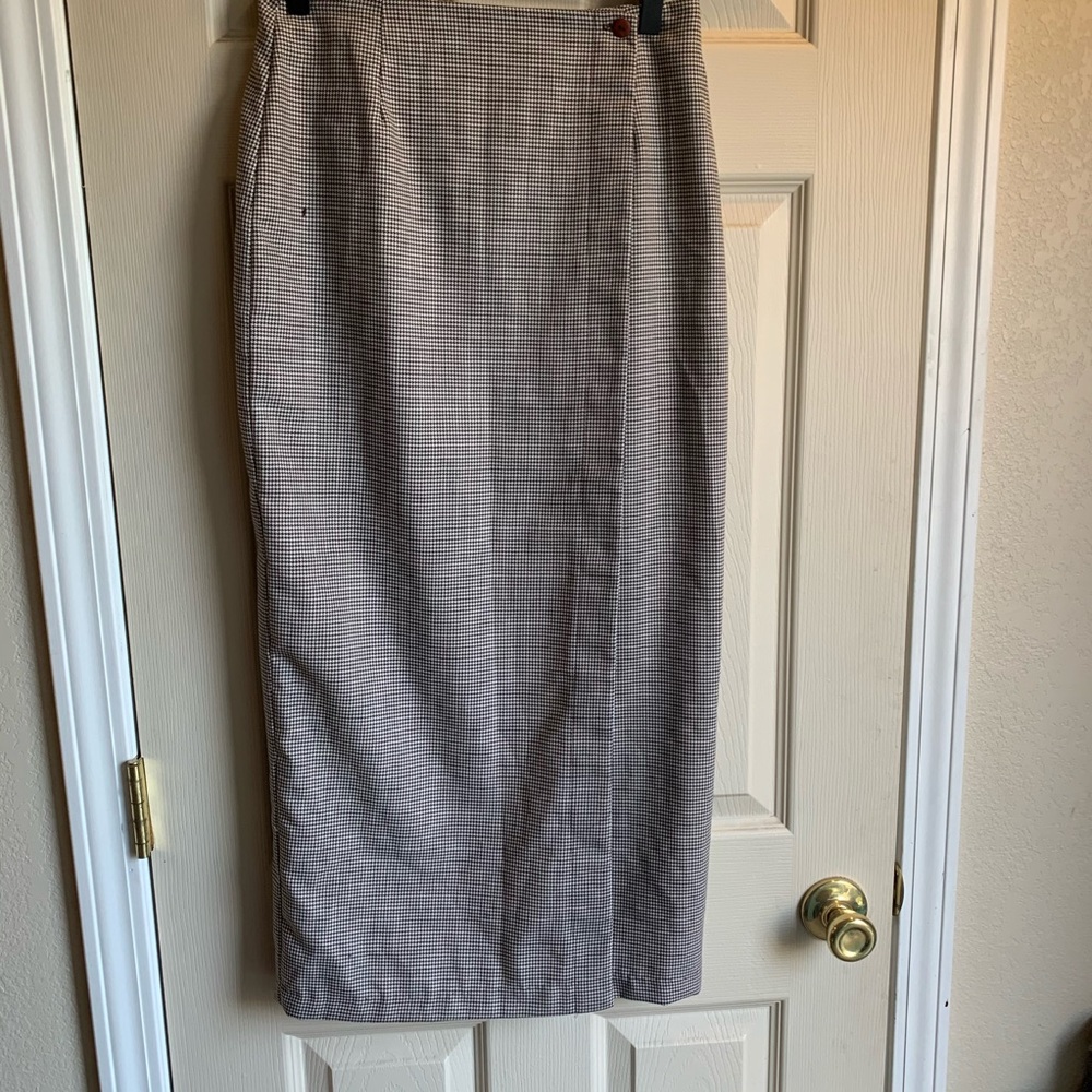 Vintage 90s Contempo Casuals maxi wrap skirt